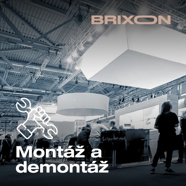 Inštalácia, montáž a demontáž výstavných stánkov Brixon