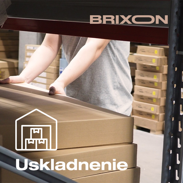 Uskladnenie výstavných stánkov Brixon